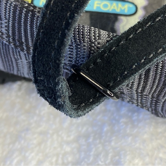 Skechers Bikers Ripples Mary Jane Shoes Womens Size 6 Textured Black 49343 EUC - Picture 11 of 13